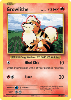 Growlithe — Evolutions