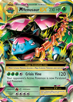 M Venusaur-EX — Evolutions
