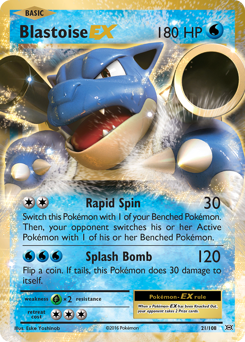 Blastoise-EX — Evolutions
