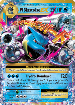 M Blastoise-EX — Evolutions