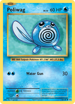Poliwag — Evolutions