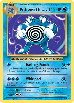 Poliwrath — Evolutions