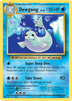Dewgong — Evolutions