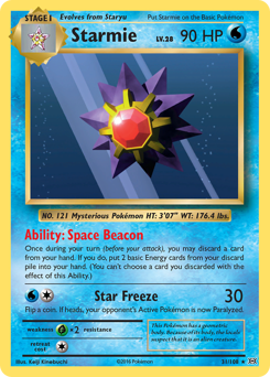 Starmie — Evolutions