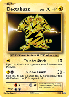 Electabuzz — Evolutions