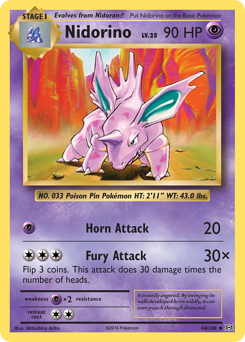 Nidorino — Evolutions