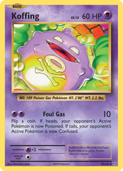 Koffing — Evolutions