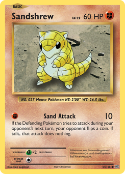 Sandshrew — Evolutions