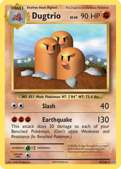 Dugtrio — Evolutions