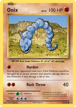Onix — Evolutions