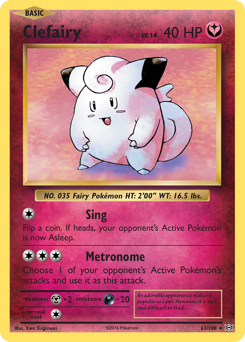 Clefairy — Evolutions