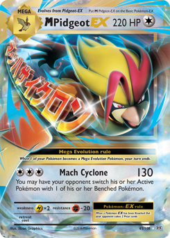 M Pidgeot-EX — Evolutions