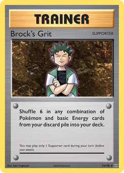 Brock's Grit — Evolutions