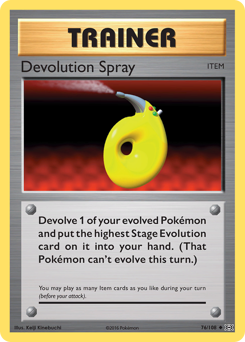 Devolution Spray — Evolutions