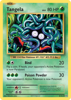 Tangela — Evolutions
