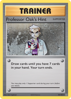 Professor Oak's Hint — Evolutions