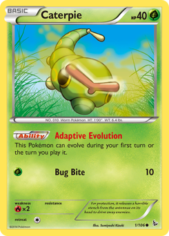 Caterpie — Flashfire