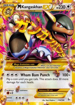 M Kangaskhan-EX — Flashfire