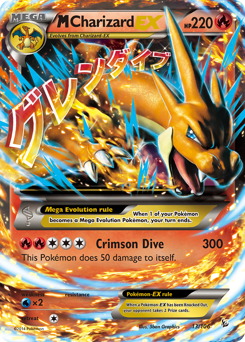 M Charizard-EX — Flashfire