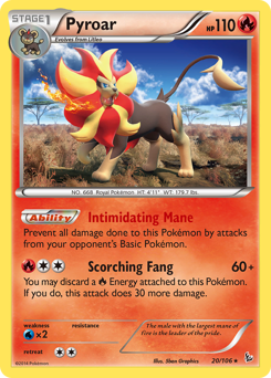 Pyroar — Flashfire