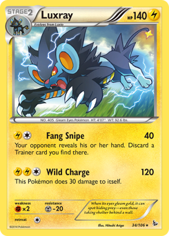 Luxray — Flashfire