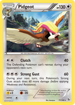 Pidgeot — Flashfire
