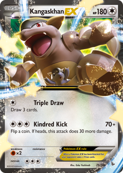 Kangaskhan-EX — Flashfire