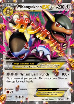 M Kangaskhan-EX — Flashfire