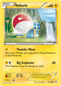 Voltorb — Roaring Skies