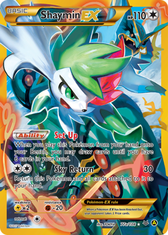 Shaymin-EX — Roaring Skies