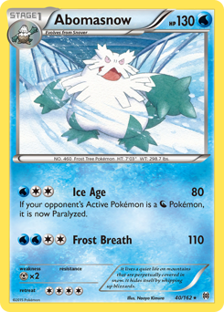 Abomasnow — BREAKthrough