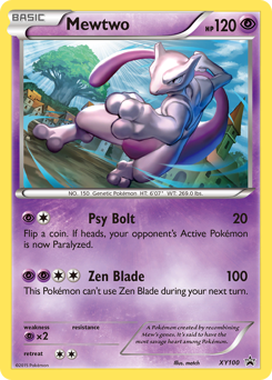 Mewtwo — XY Black Star Promos