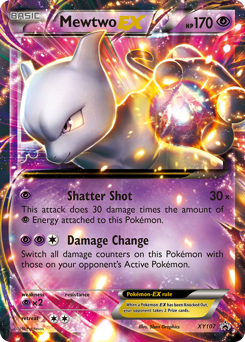 Mewtwo-EX — XY Black Star Promos