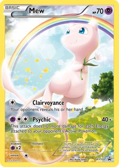 Mew — XY Black Star Promos