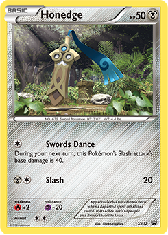Honedge — XY Black Star Promos