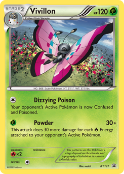 Vivillon — XY Black Star Promos