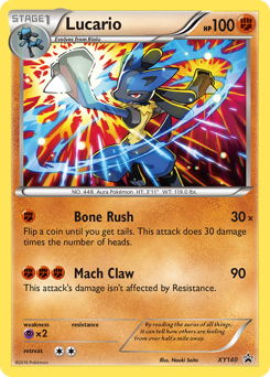 Lucario — XY Black Star Promos