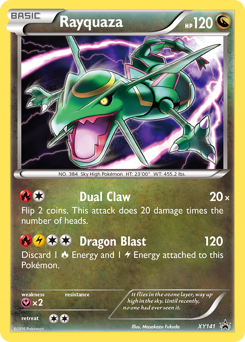 Rayquaza — XY Black Star Promos