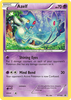 Azelf — XY Black Star Promos