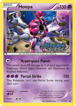 Hoopa — XY Black Star Promos