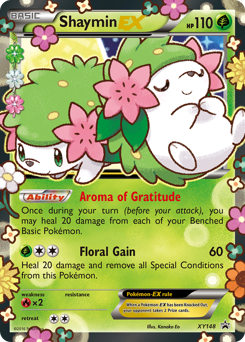 Shaymin-EX — XY Black Star Promos