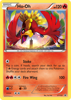 Ho-Oh — XY Black Star Promos
