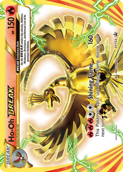 Ho-Oh BREAK — XY Black Star Promos