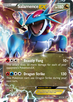 Salamence-EX — XY Black Star Promos