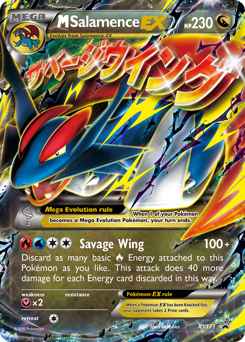 M Salamence-EX — XY Black Star Promos