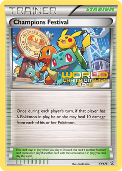 Champions Festival — XY Black Star Promos