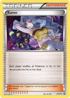 Karen — XY Black Star Promos