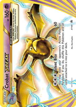 Crobat BREAK — XY Black Star Promos