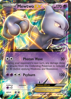 Mewtwo-EX — XY Black Star Promos