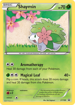 Shaymin — XY Black Star Promos